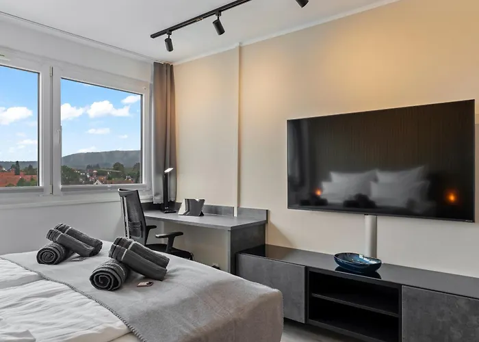 Fuer 2 - Wlan - Parkplatz - Homeoffice 公寓 凯撒斯劳滕